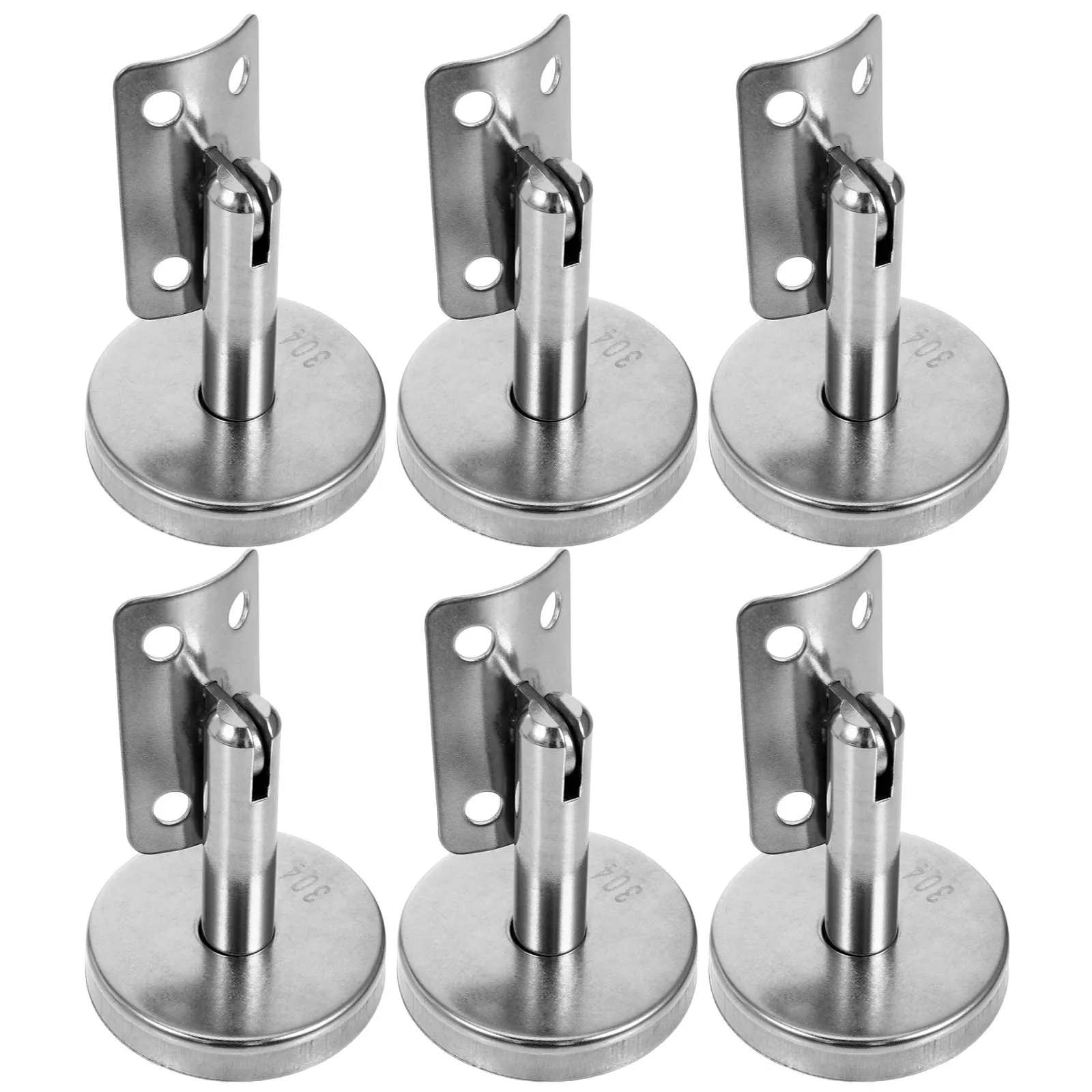 6 Pcs Balcony Railing Wall Bracket Exterior Handrail Brackets Banister Support Holder