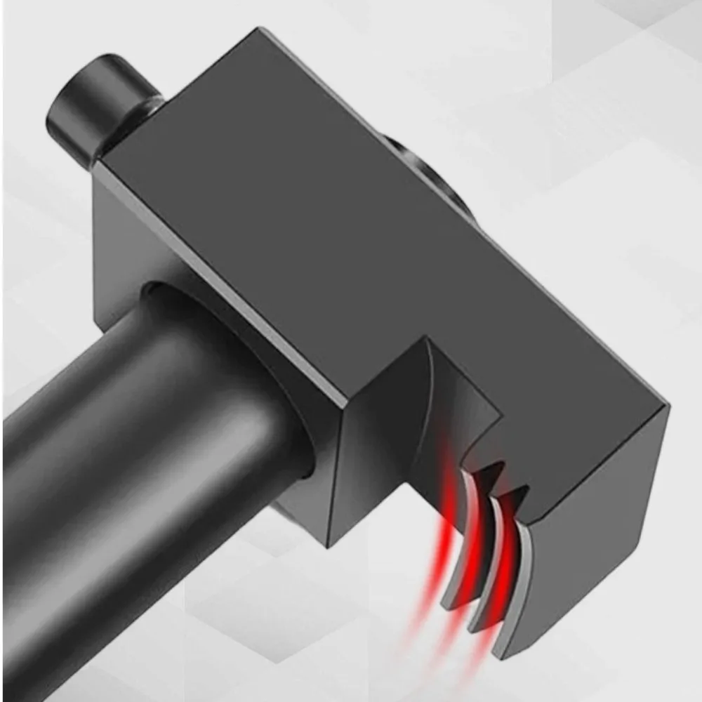 

Metal Ribbed Drive Pulley Puller Adjustable 40mm-165mm Durable Construction Crankshaft Remover Black Disassembly Engine Tool