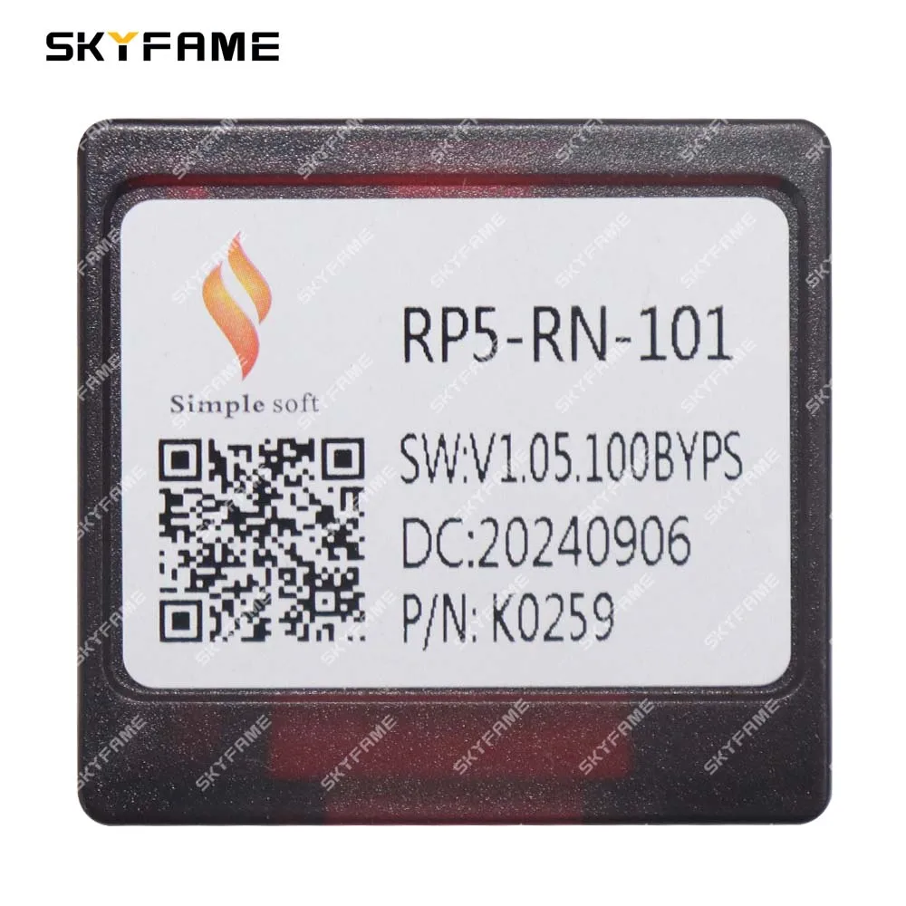 SKYFAME-Adaptador de arnés de cableado de 16 pines para coche, decodificador de caja Canbus, Cable de alimentación de Radio Android para Renault Duster Arkana RP5-RN-101