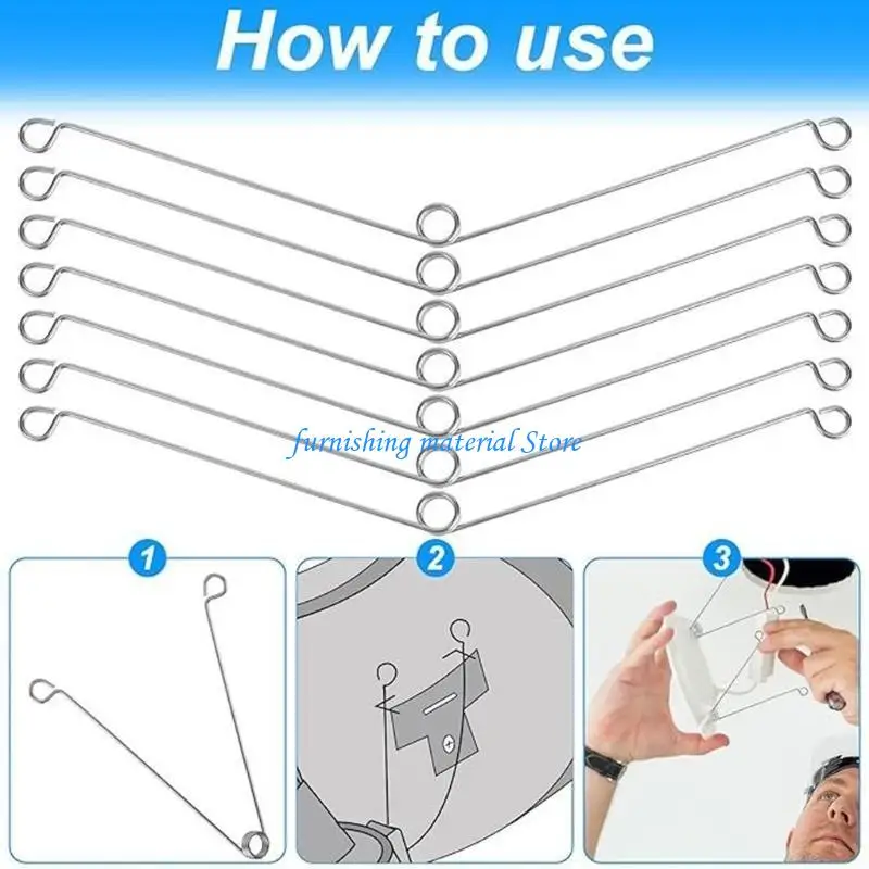 

Y5GD 20Pcs Recessed Light Spring Clip for Easy Installation In Various Room
