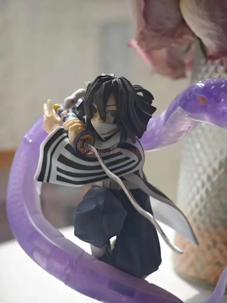 Neues Sega Xross Link Demon Slayer Anime Actionfiguren Set - Shinazugawa Sanemi Iguro Obanai Tokitou Muichirou Modellspielzeug