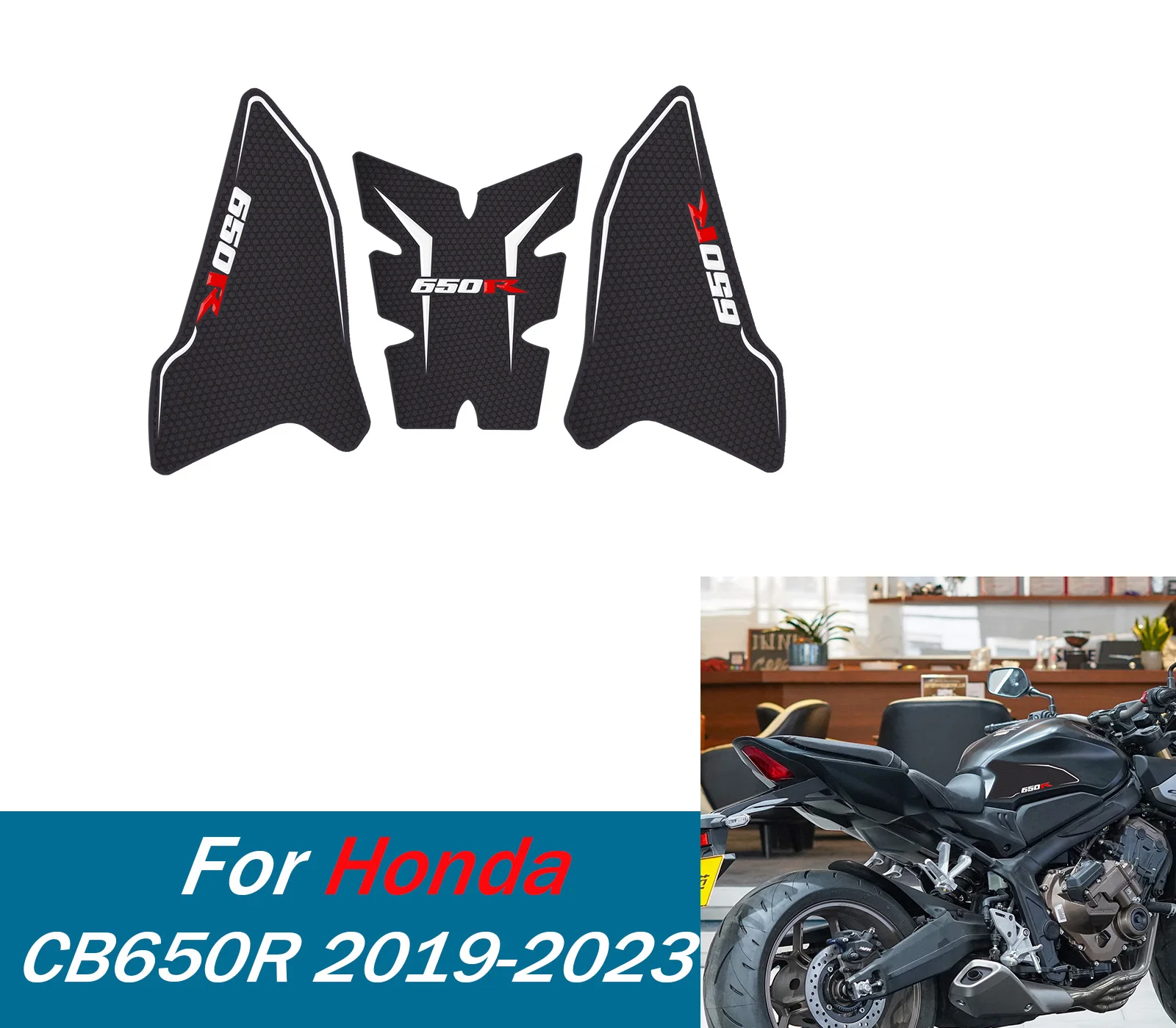 

﻿ Для CB650R наклейки на бак, защита газа для Honda CB650R 2019-2023, защита мотоцикла, устойчивые к царапинам наклейки
