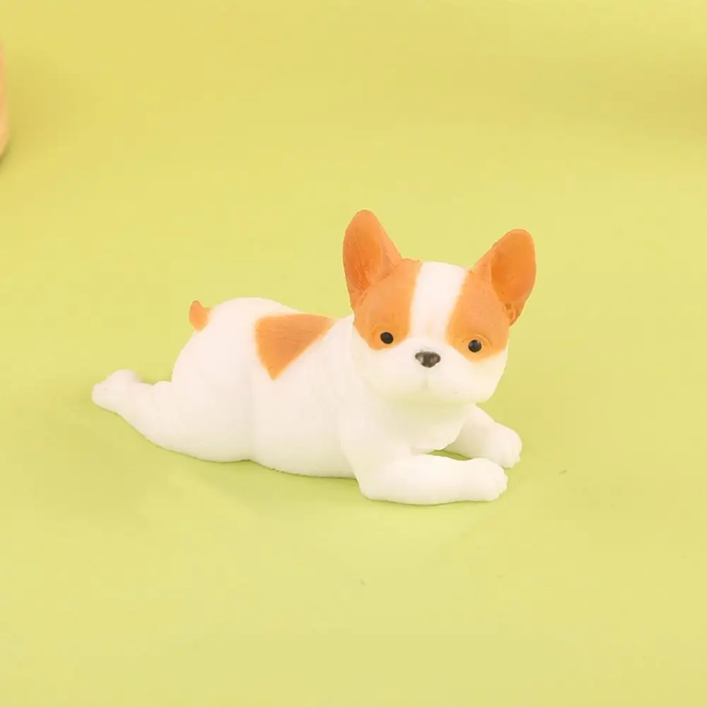 Fidget ของเล่นสุนัขบีบของเล่น Sensory Pretend Play Soft Squeeze ของเล่นลูกสุนัข Kawaii น่ารัก French Bulldog บีบของเล่นการถ่ายภาพ Props