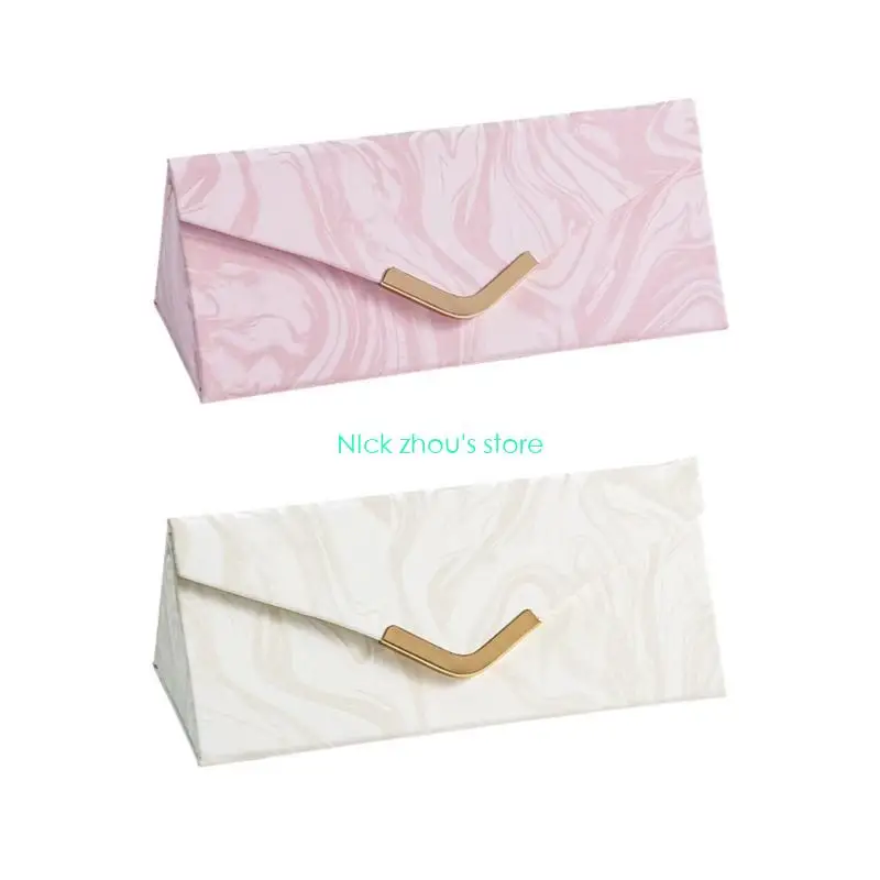 

E15E Тонкая Складная Шкатулка Для Хранения Очков Водонепроницаемый Дизайн Компактный Чехол Для Домашнего Офиса Защитный Чехол