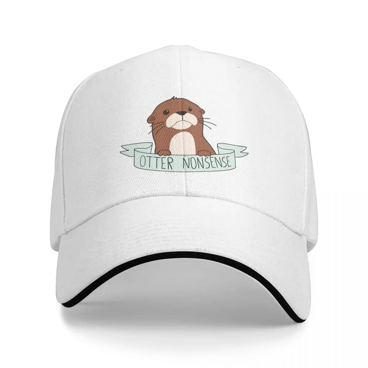 Otter Nonsense Cap Fashion Casual Baseball Caps Adjustable Hat Hip Hop Summer Unisex Baseball Hats Customizable Polychromatic