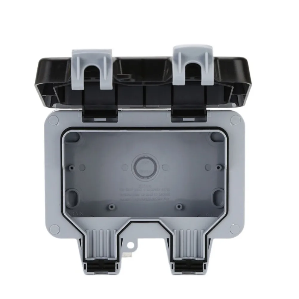 

Waterproof Design Wall Switch Socket Dust Proof USB Port Electrical Outlet IP66 Waterproof Rainproof Power Socket Case