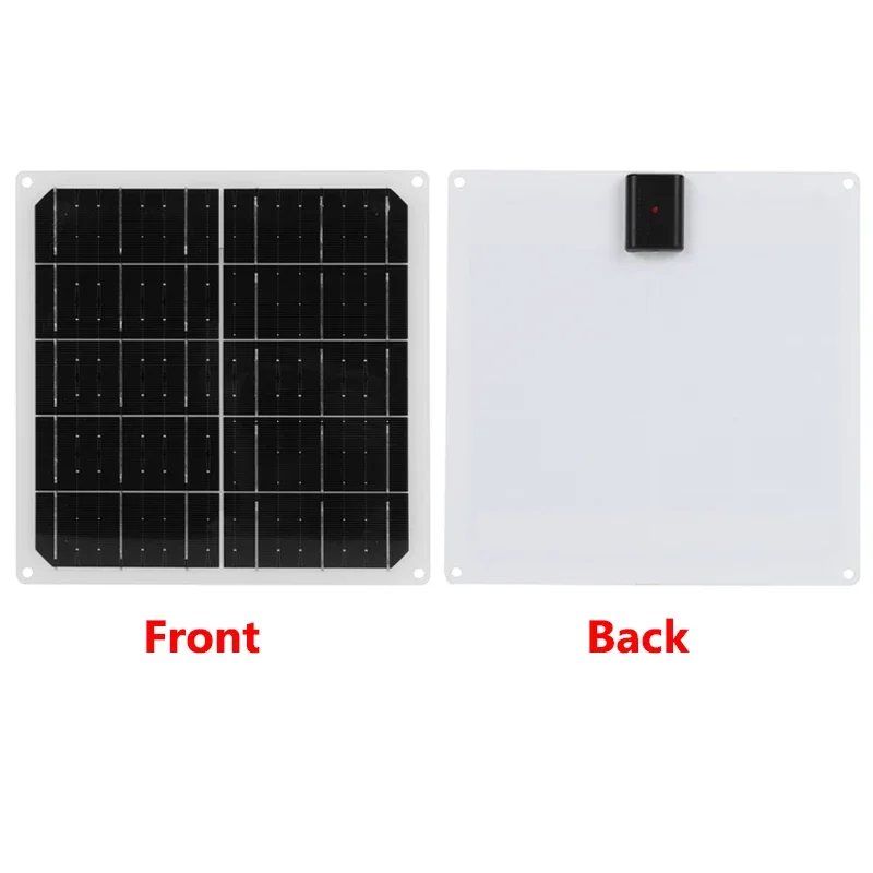 USB Solar Panel Portable Monocrystalline Solar Cell Home Outdoor Charging for Phone Camping Traveling Mobile Power Supplies