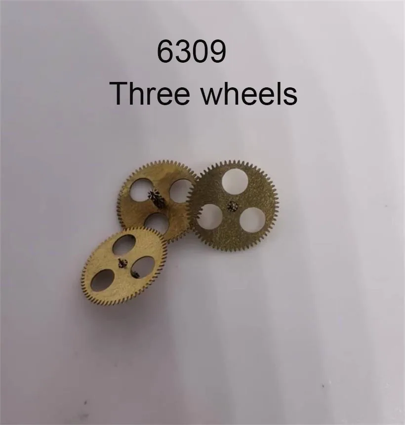 Watch Movement Accessories Suitable For Japanese Seiko 6309 Mechanical Movement Three Wheel 6309 Movement Clock  Parts