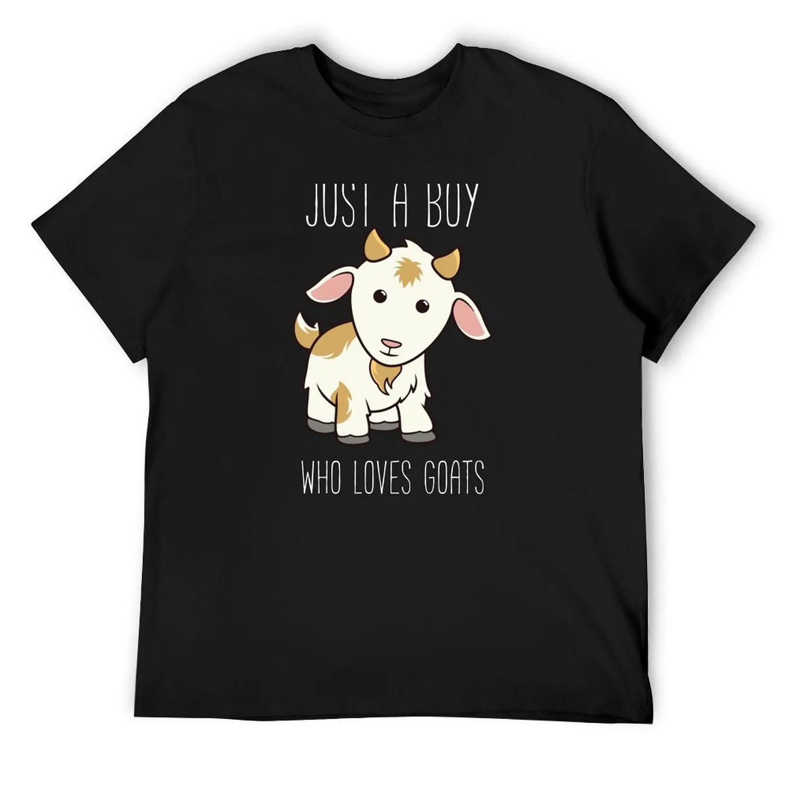 

Funny Just A Boy Who Loves Goats product T-Shirt Funny t-shirts funny meme t-shirts anime stuff compression shirt men