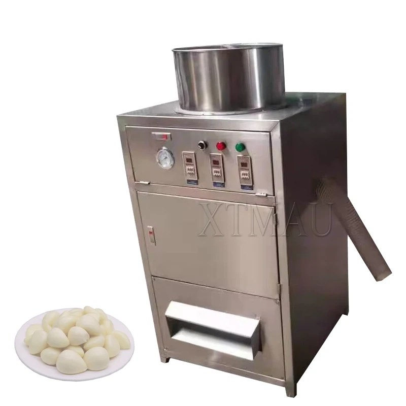 

150KG/H Capacity Garlic Peeler Fully Automatic Commercial Dry Garlic Skin Removing Peeling Machine