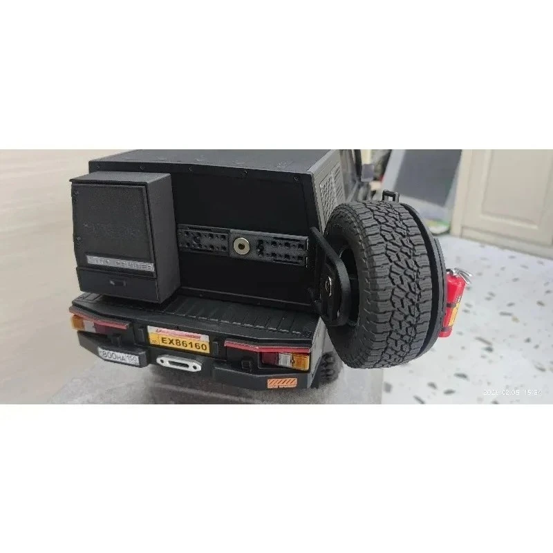 For RGT EX86160 1/10 LC79 RC Crawler Rear Trunk Storage Box, 3D Printed Cargo Box, Scale Interior Decoration Upgrade Parts - view 5