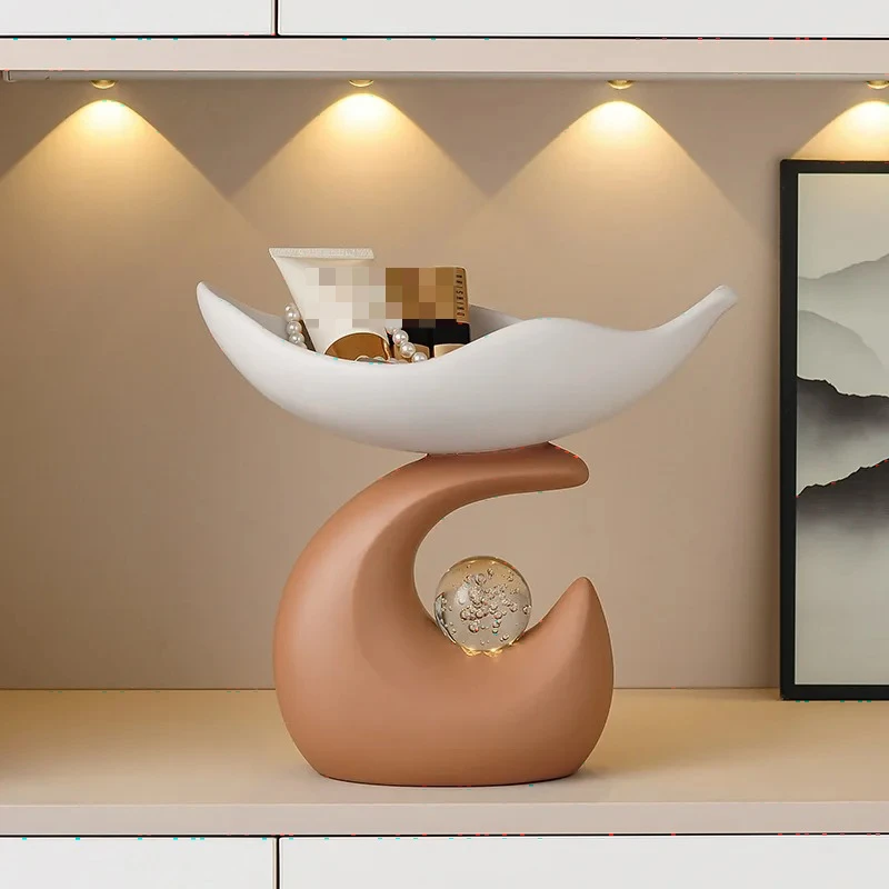 Factory Direct 2026 BeauNook Light luxury high-end sense come and go entrance key storage ornament home living room desktop shoe