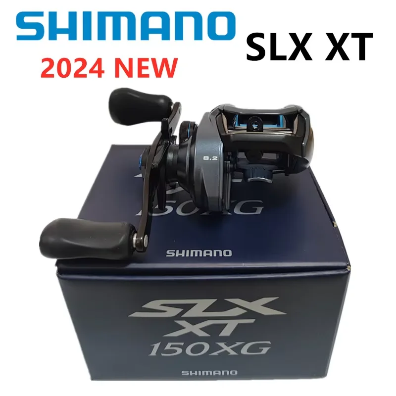 reel shimano slx dc 151xg Original 2024 New SHIMANO SLX XT 150 151 150HG 151HG 151XG 150XG Low  Profile Baitcasting Fishing Reel HAGANE Body Saltwater