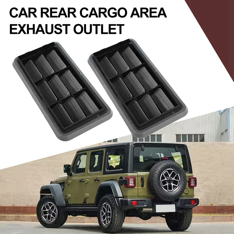Super Sale 2pcs 05058636AD Rear Bodyside Air Outlet Vent Fender for Jeep Dodge