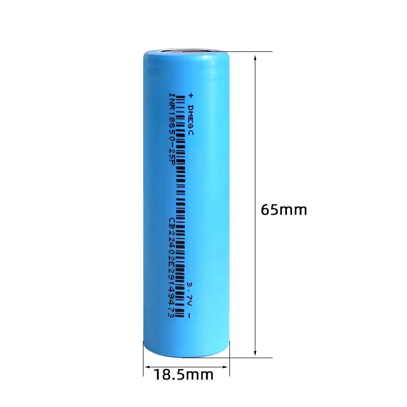 2-100pcs Original DMEGC 25P INR 18650 Lithium Ion Battery 2500mah High Power CDR 30A 3.7V Cell 4C Fast Charging For Power Tools