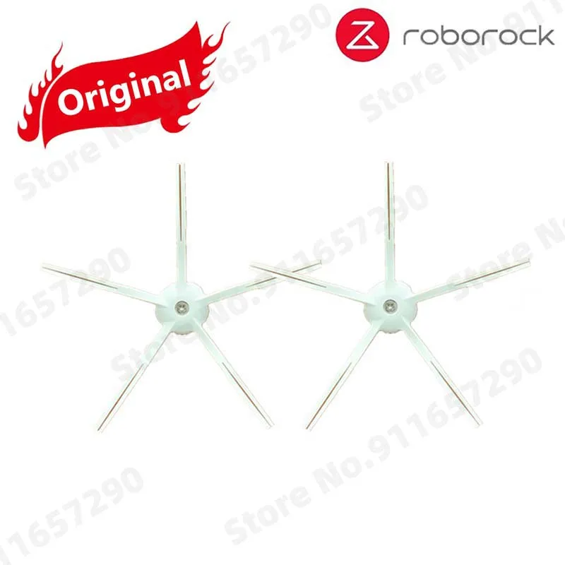 Original Roborock S5 Max / E4 / E5 / S45 Max / S6 MaxV Detachable Main Brush Silicon Side Brush Washable Filter Accessories