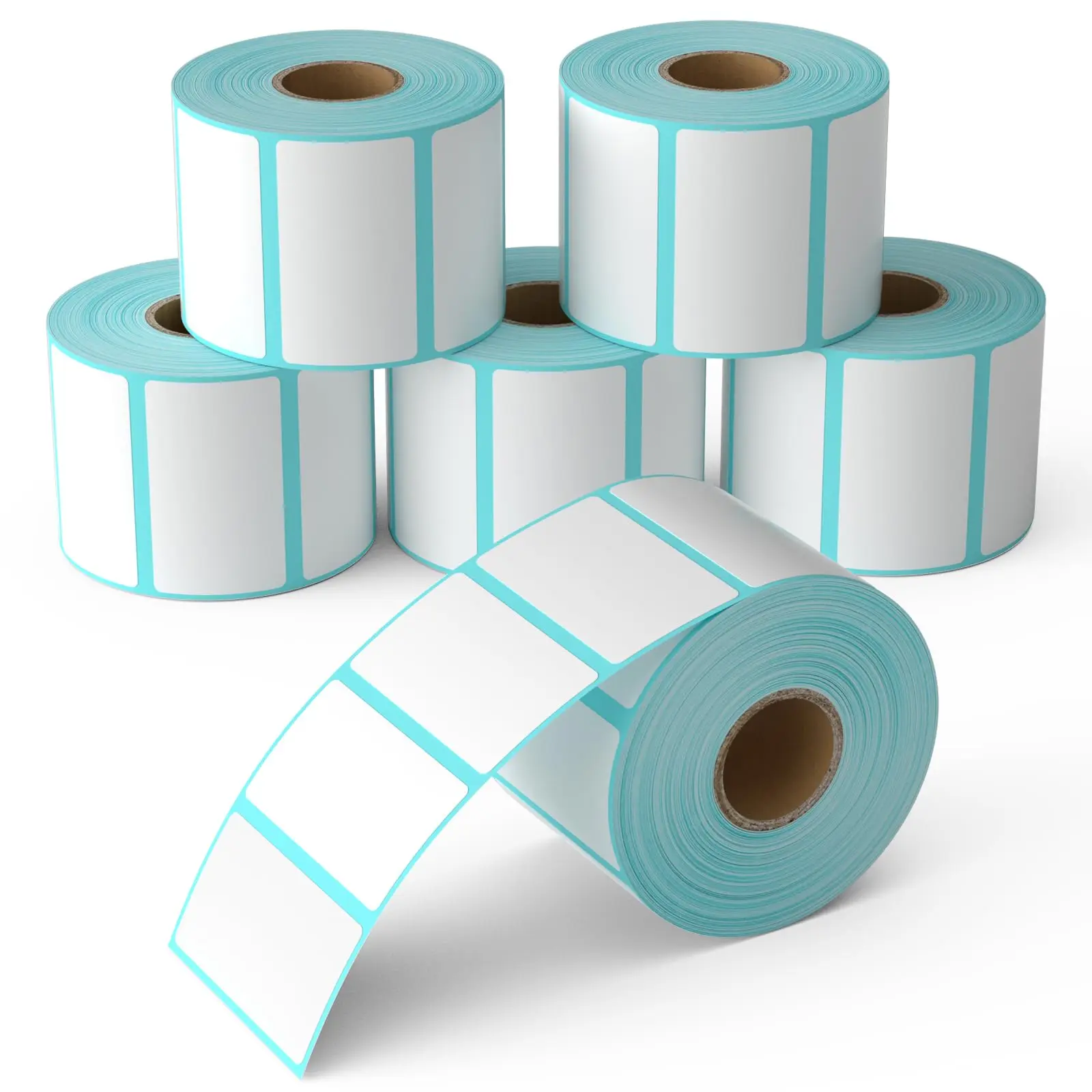 700pcs/Roll 40*20/40*30/50*30mm Print Supplies Thermal Label Sticker Paper Waterproof Supermarket Price Blank Label Direct Print