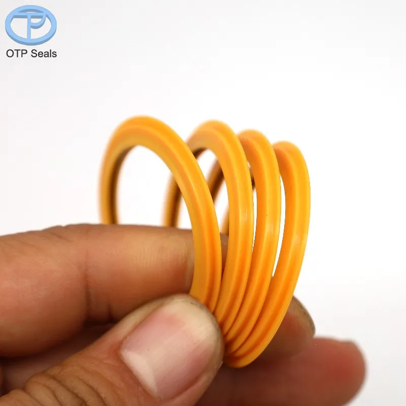 End face spring inner seal UHMWPE UPE seals ultra-high molecular weight polyethylene V-spring Non-standard factory customized