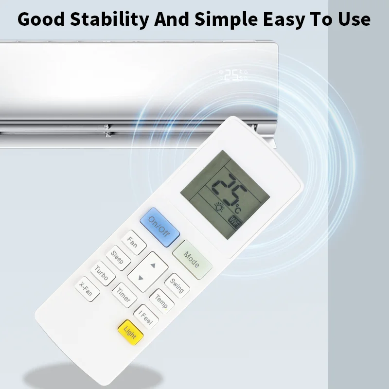 

YAW1F For GREE A/C Remote Control Compatible With GREE Montana Daitsu Hiyasu Air Conditioner YAW1F1 DS-9UIDN DS12UI-DN DS-12KDB