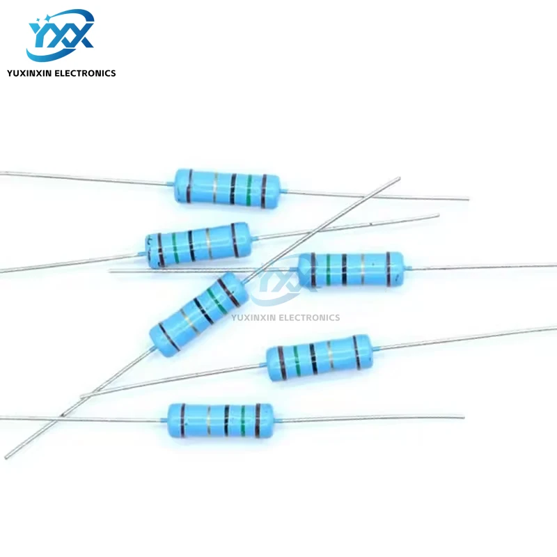 20pcs 3W ตัวต้านทานฟิล์มโลหะ 1% 0.1R-10M 10R 22R 47R 100R 330R 1K 4.7K 10K 22K 47K 100K 330K 470K 1 2 10 22 47 100 330 1M ohm