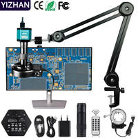 YIZHAN 4K UHD Digital Microscope For Electronics, USB HDMI Digital Microscope Camera With Sony imx415 Senor Software Recording