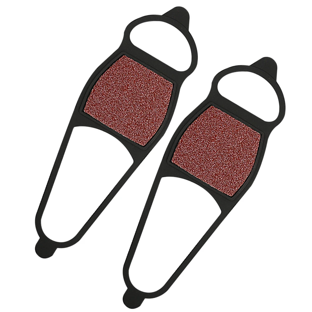 

Anti slip Shoes Cover Black Coarse S cloth Silicone Material Outdoor Snow Traction Shoe Grippers For Jogging Hiking