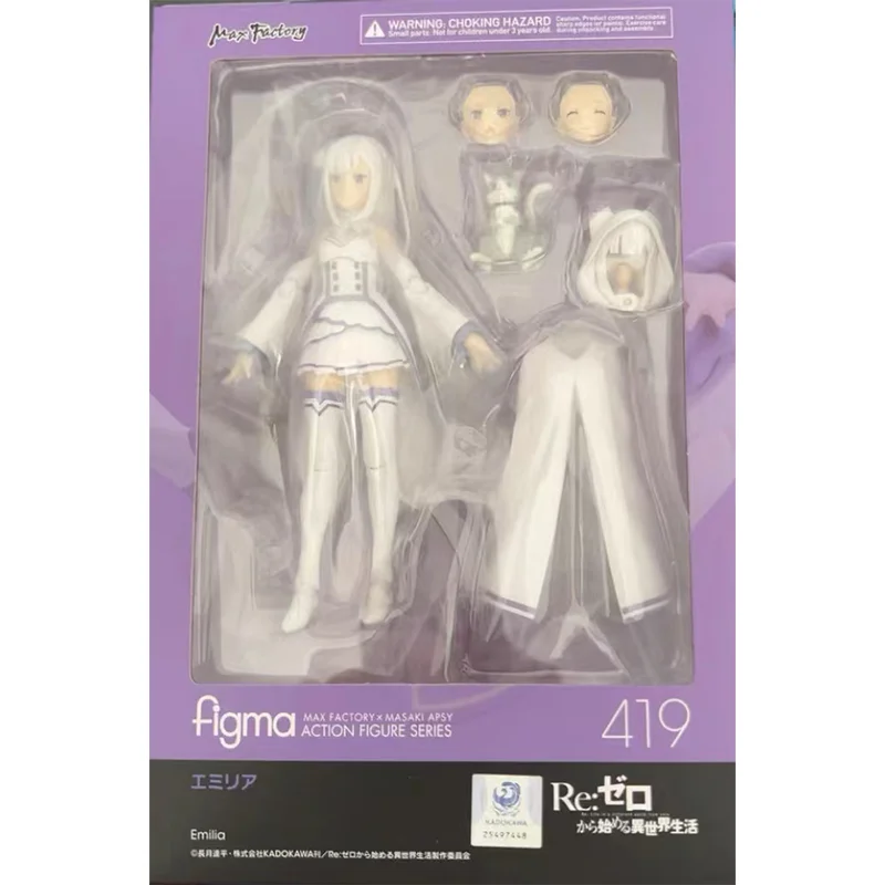 100% Original Figma 419 Re:ZERO -Starting Life in Another World