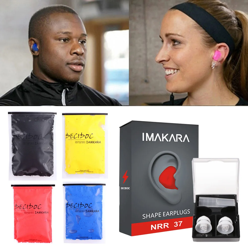 

Moldable Earplugs Custom Shaped Noise Isolating Ear Plugs Work Study Focus Comfortable Fitting Earplugs Noise Blocking Sleeping