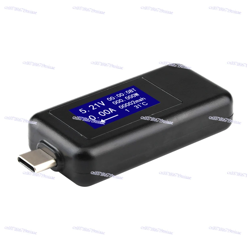 

Type-c Interface Multifunctional Tester Charger Fast Charging Power Tester DC Digital Voltage Ammeter
