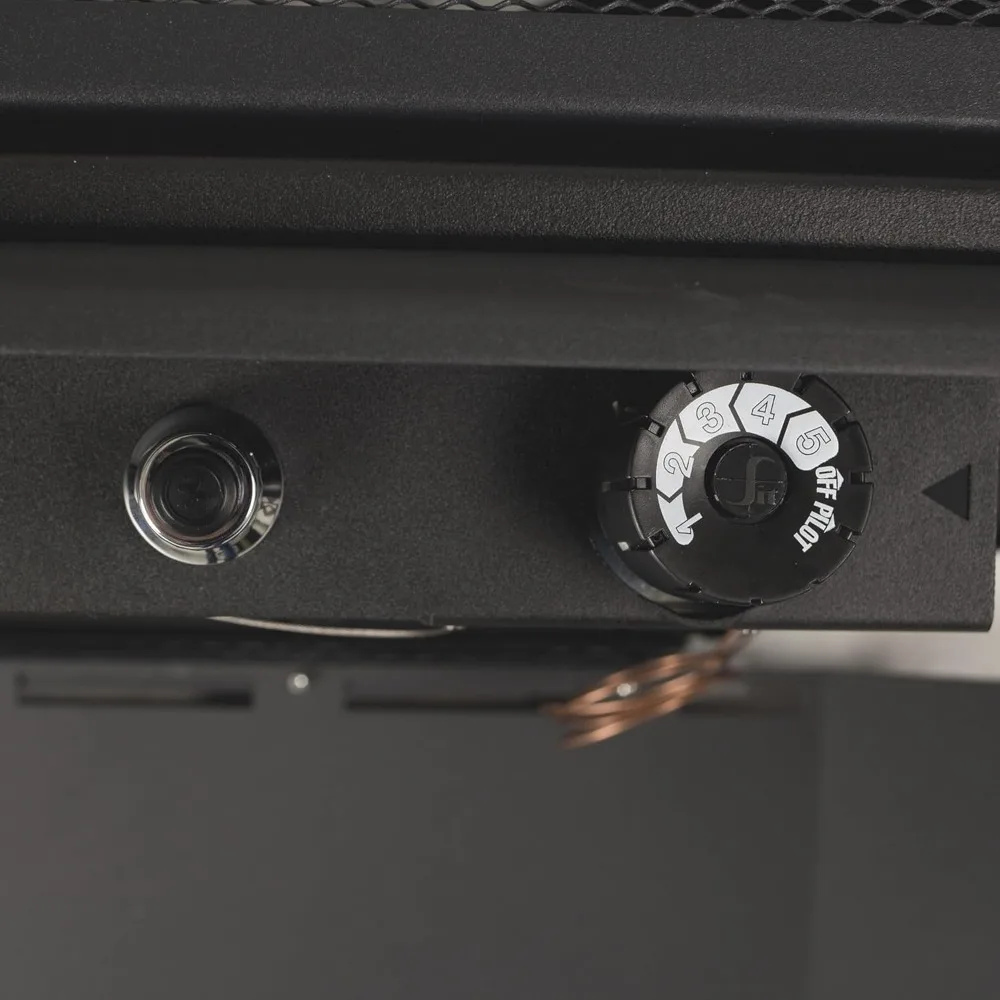 Kuchenka gazowa bez odprowadzania spalin Pleasant Hearth 30 000 BTU, 32 palniki, czarna