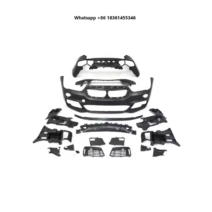 

For X1 F48 Upgrade MT Style Body Kit Front Bumper Wheel Eyebrows Front Lip Hot Sales PP YICKU High Quality Body Kit