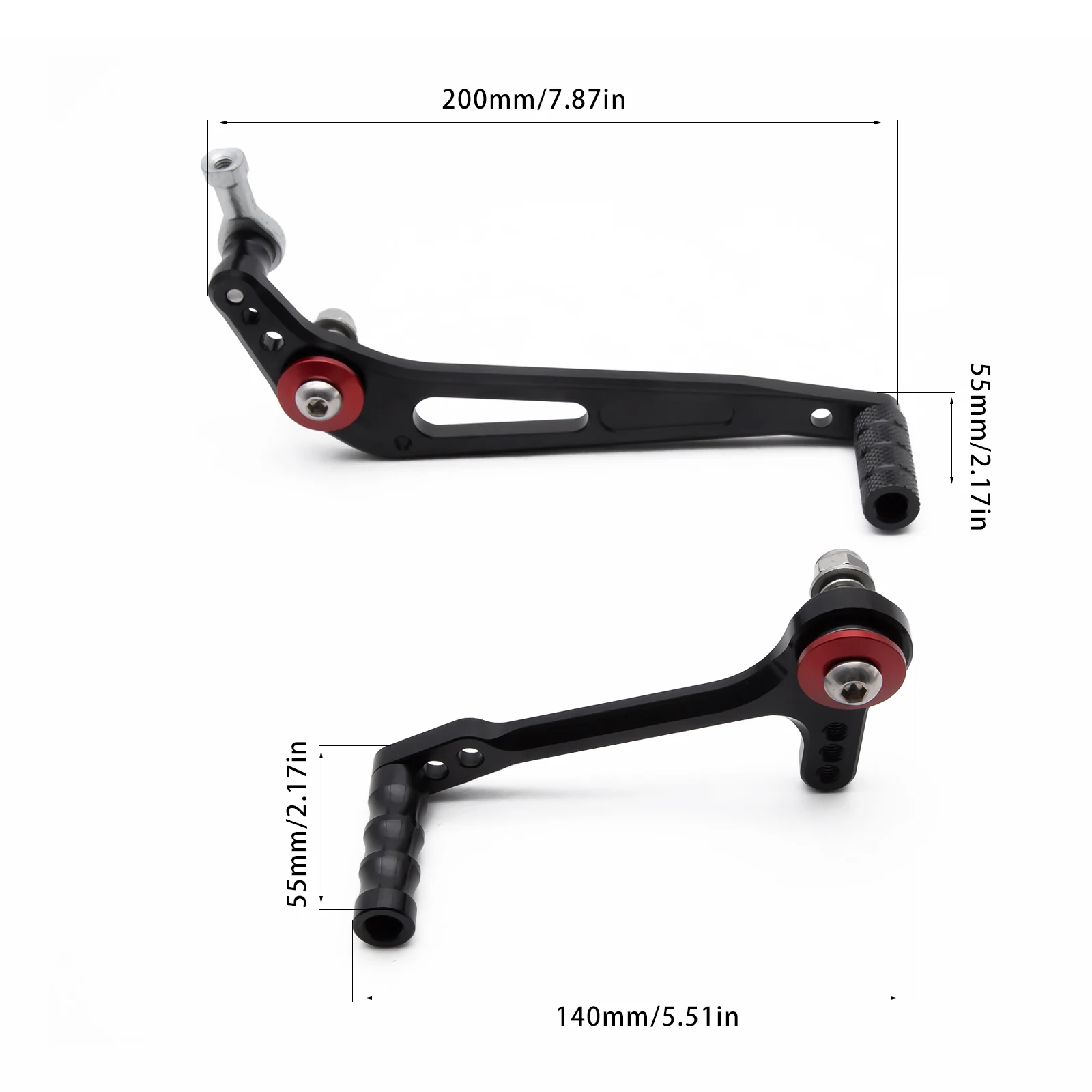 FOR Yamaha MT09 2013-2017 CNC Adjustable Aluminum Motorcycle Rearset Foot Peg Brake Gear Lever Accessories Part