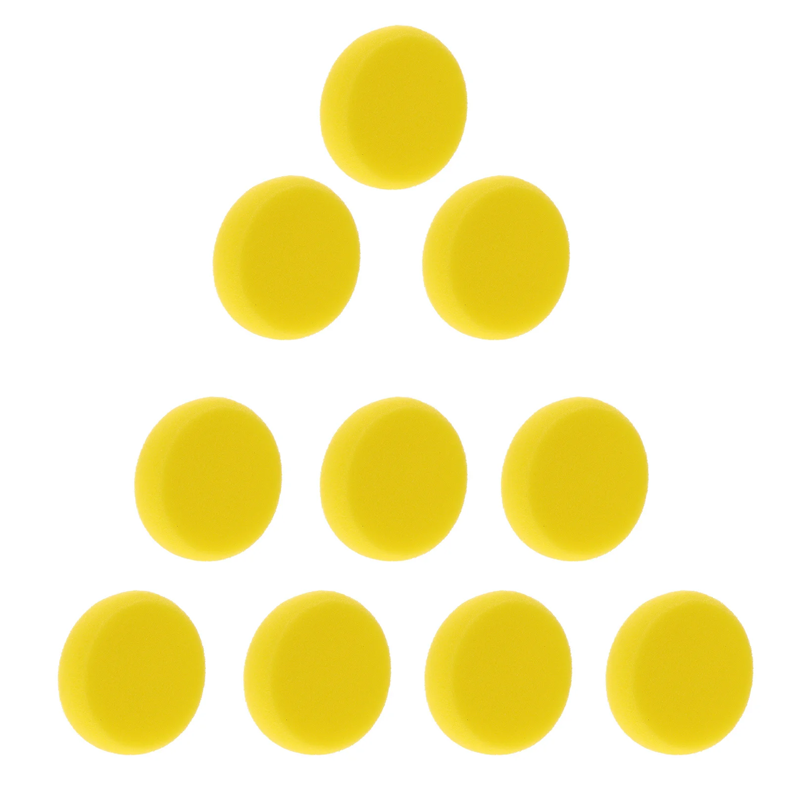 10 قطعة الأطفال المائية الإسفنج كعكة جولة الفنان الإسفنج طفل الكتابة على الجدران توريد أدوات الرسم Diy بها بنفسك العبث الطفل صياغة الفن