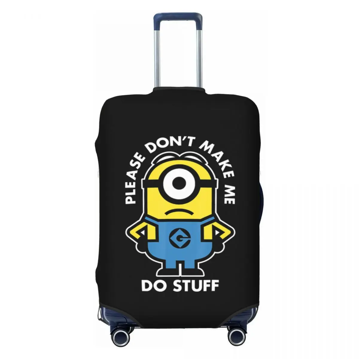 

Чехол для дорожного багажа Minions, эластичный защитный чехол для чемодана, подходит для 18-32 дюймов