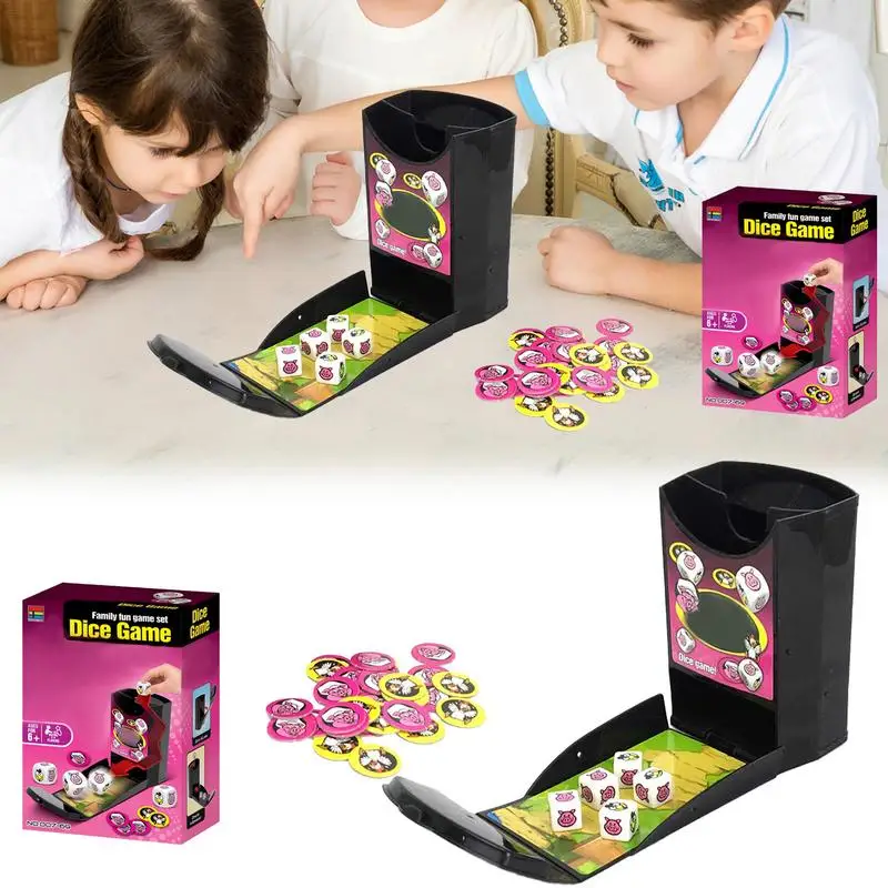 Dice Games For Adults Social Bluff Dice Game Comes With Handheld Entertainment Tool Dice Spy Swap Steal Winning Trophies