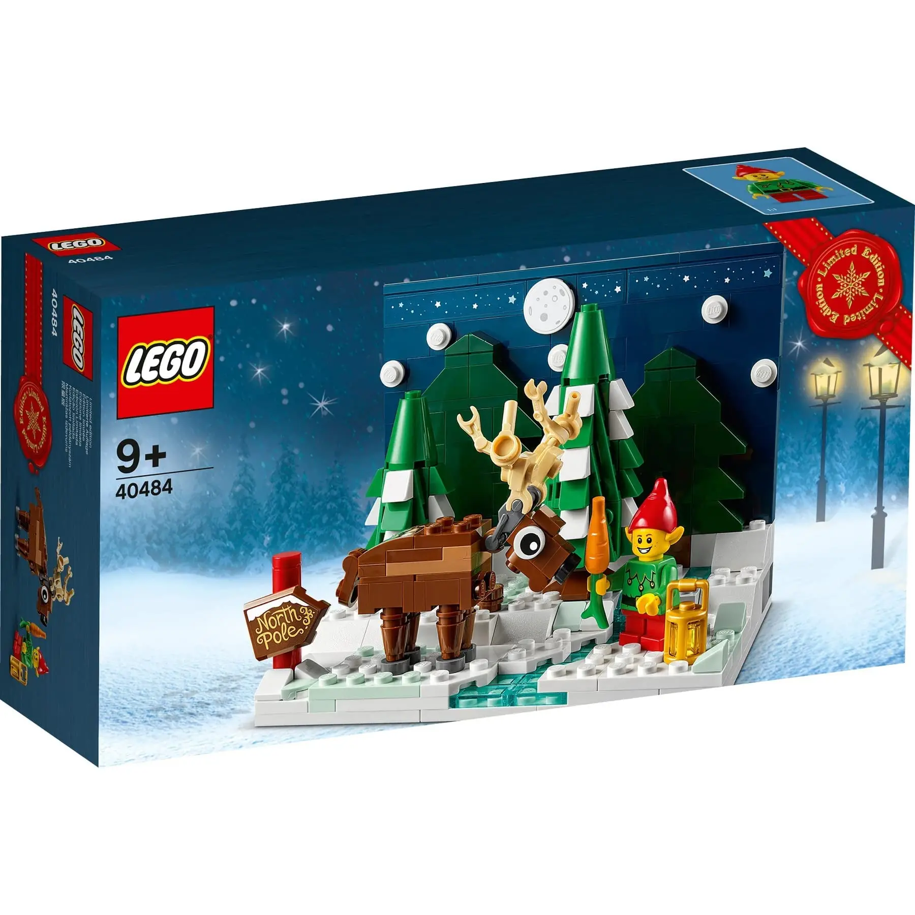 Lego Holiday Santa\'s Front Yard 40484 Limited Edition Building Set for Children\'s Kids Birthday Xmas Gift (317Pieces)