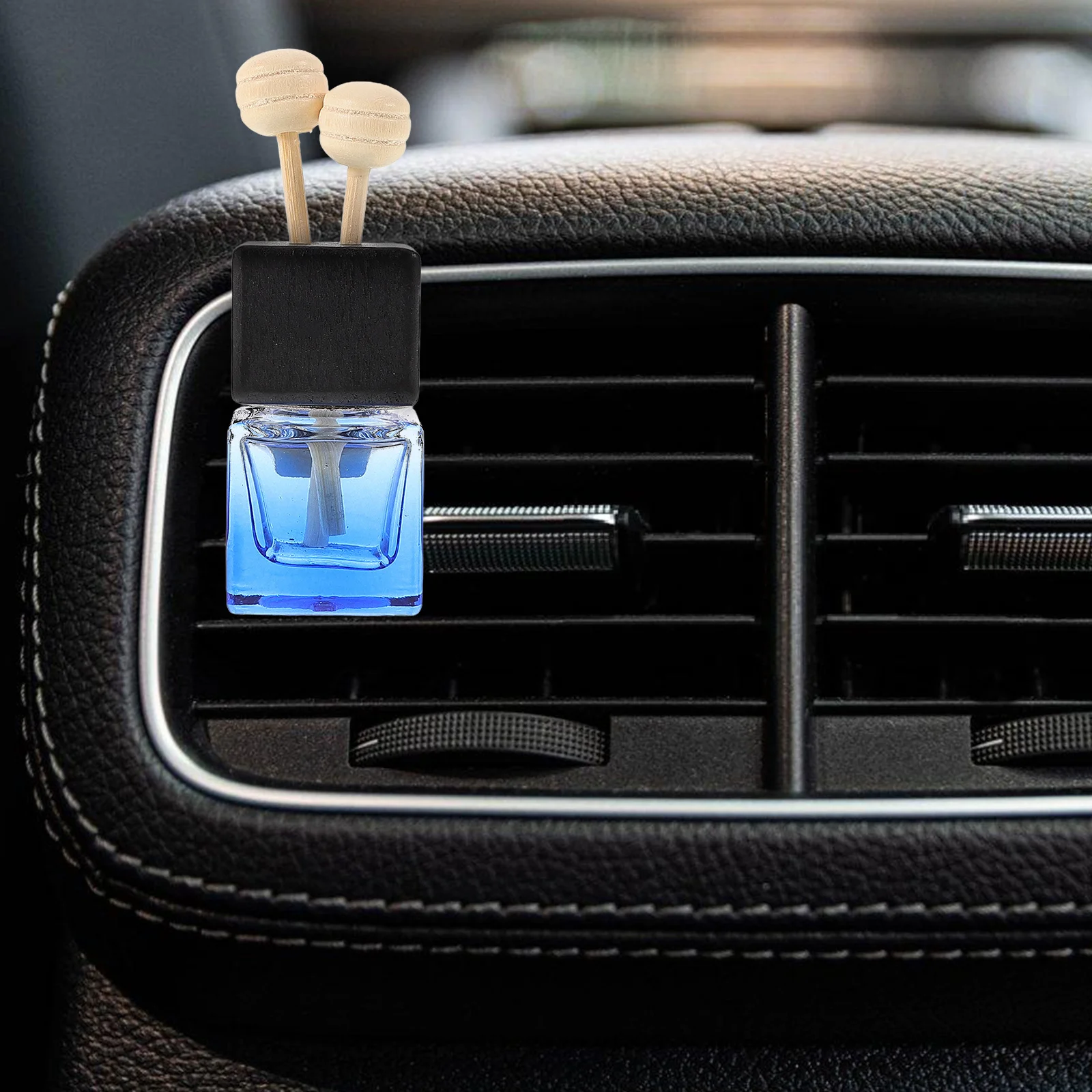 

Car Air Freshener Vent Clip Auto Perfume Aromatherapy Bottle Vials Stylish Ornament Decor Universal Fit Easy to Use Elegant