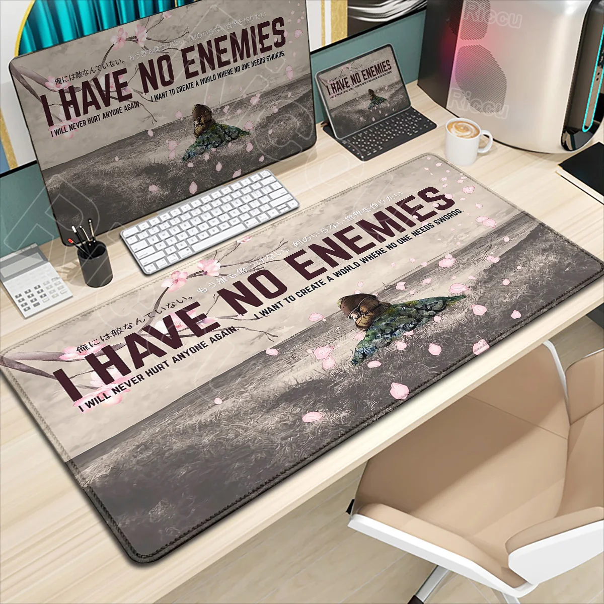 

HD Printing Anime Vinland Saga Mouse Pad 1000×500mm Large Gamer Keyboard Pads PC Computer MousePad Laptop Gaming Rubber Desk Mat