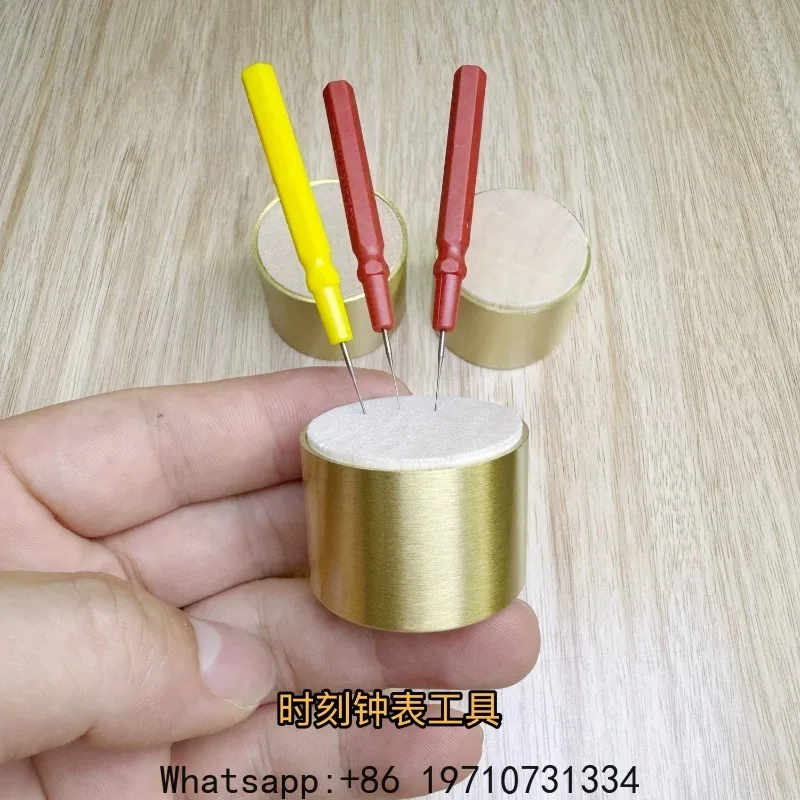 Watch repair tool point  cleaning wood  holder  cleaning seat imported cork does not hurt oil pen