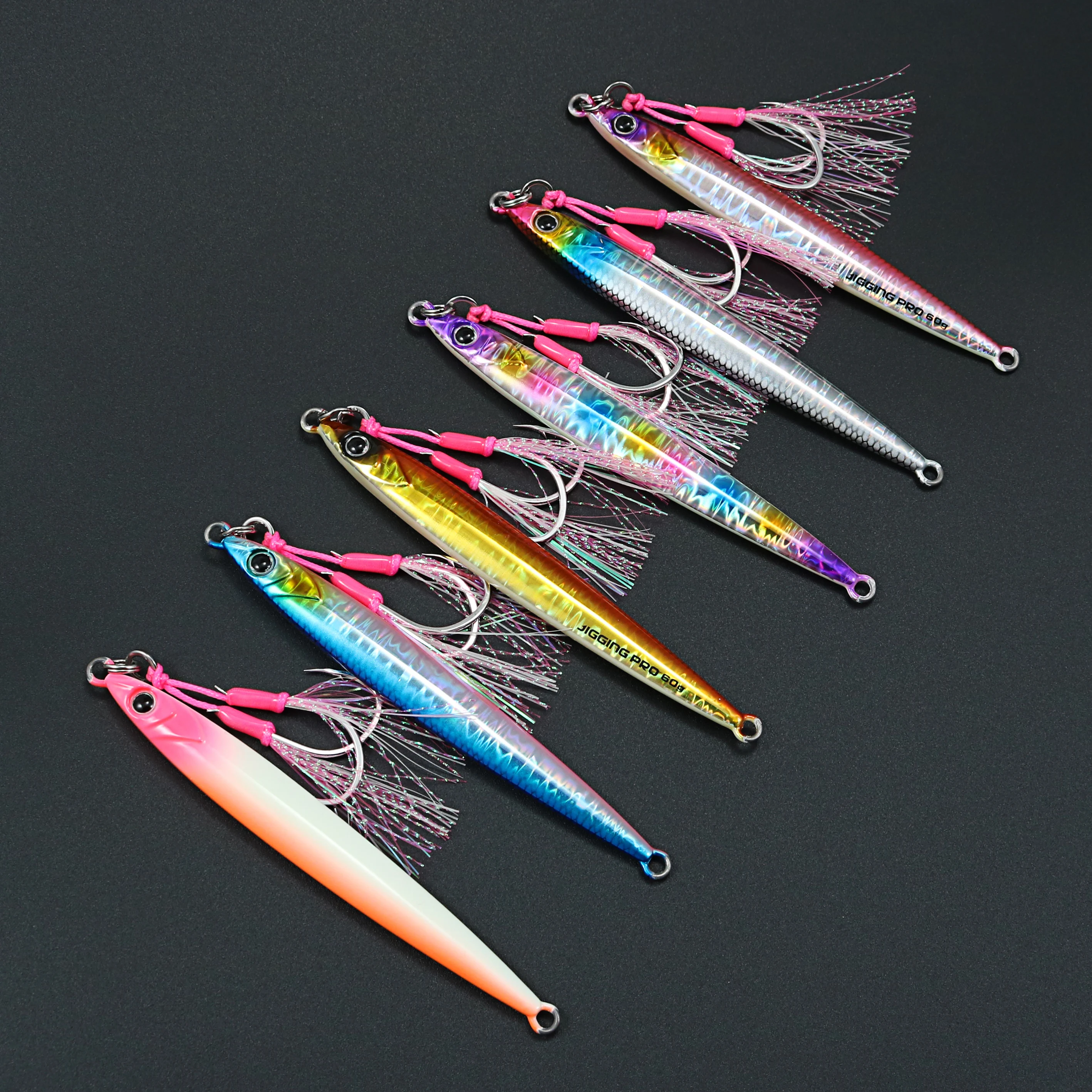 JIGGING PRO Slide Stick Metal Jig 40g 60g Shore Jigging Lure Long Casting Fast Sinking Fall Jigs For Sea Bass Mackerel Kingfish - view 5