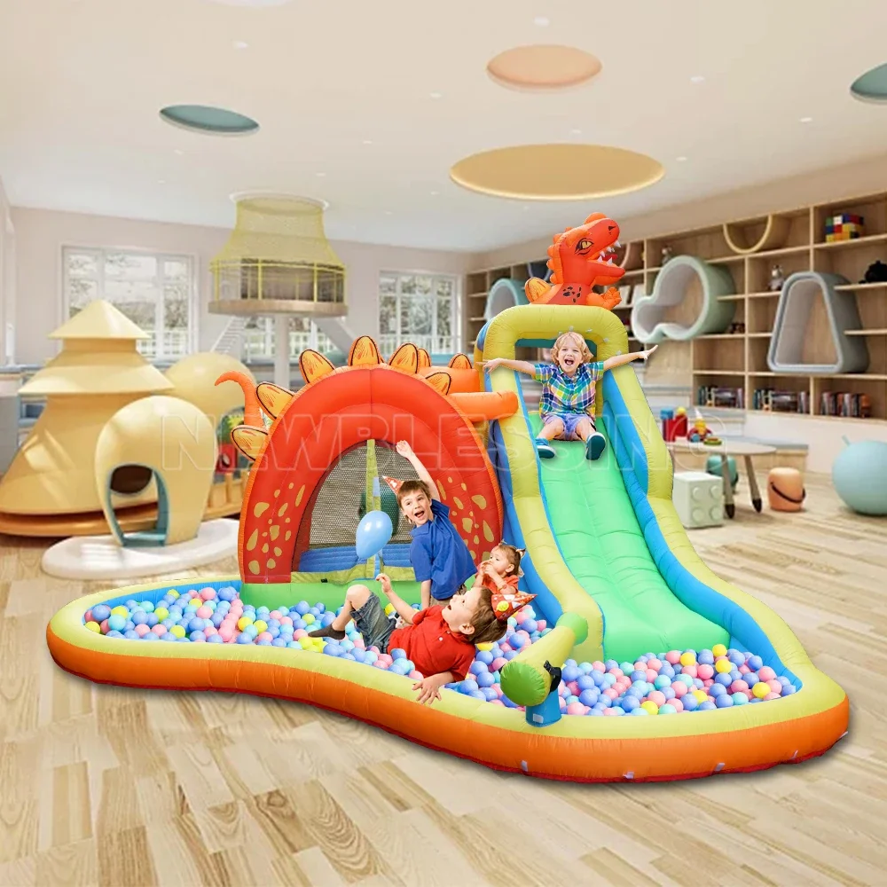 New Blessing Hot Sale Kids Party Game Air Bouncer Inflatable Bounce House Bouncy Castle Jumping Castle With Slide Combo