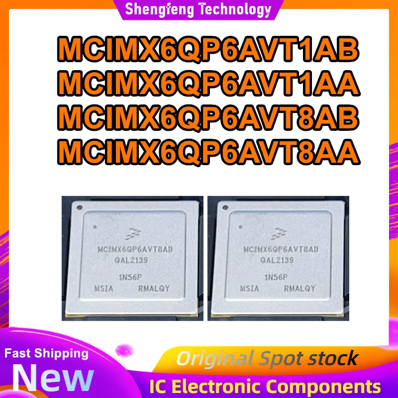 

MCIMX6QP6AVT1AB MCIMX6QP6AVT1AA MCIMX6QP6AVT8AB MCIMX6QP6AVT8AA FCPBGA-624 IC чипсет Новый на складе