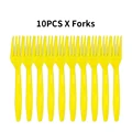 10pcs Forks