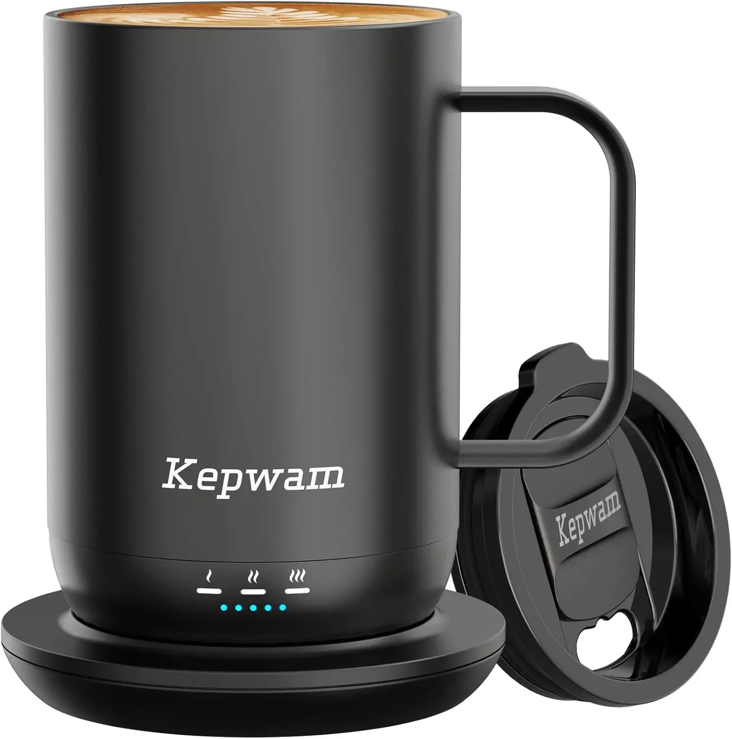 

Self-Heating Coffee Mug T1, 16oz Rechargeable Heated Coffee Mug, Smart Coffee Warmer Mug with App-Controlled,Advanced Temperatur