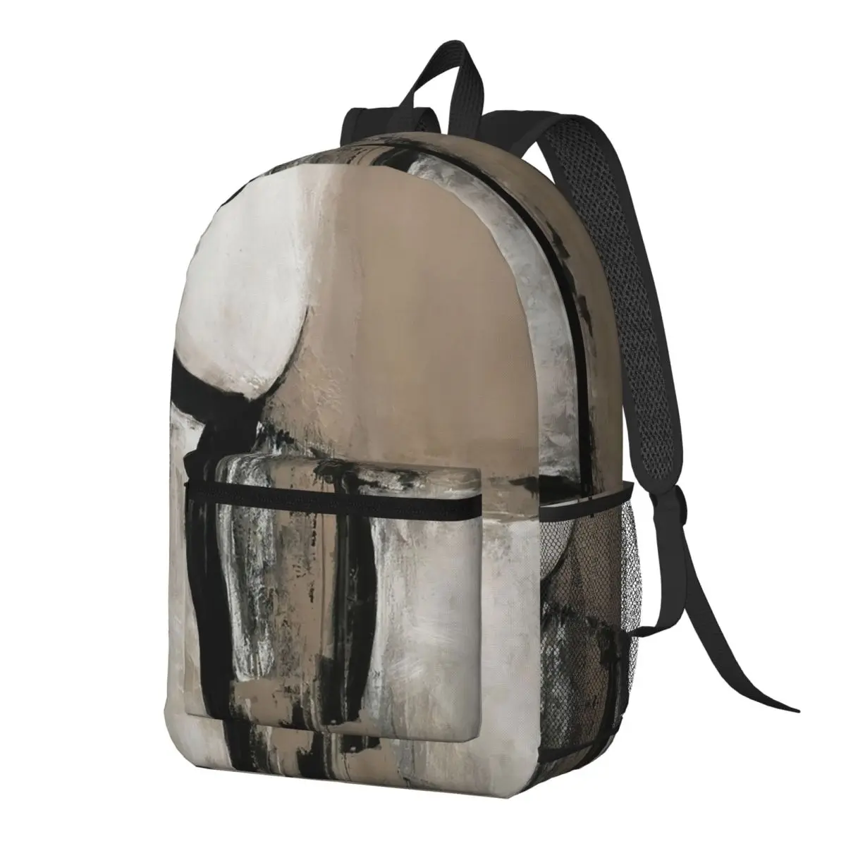 

Neutral Abstract Backpack Daypack Large Capacity Boys Girls BookBag School Bag Shoulder Bags for Men Women