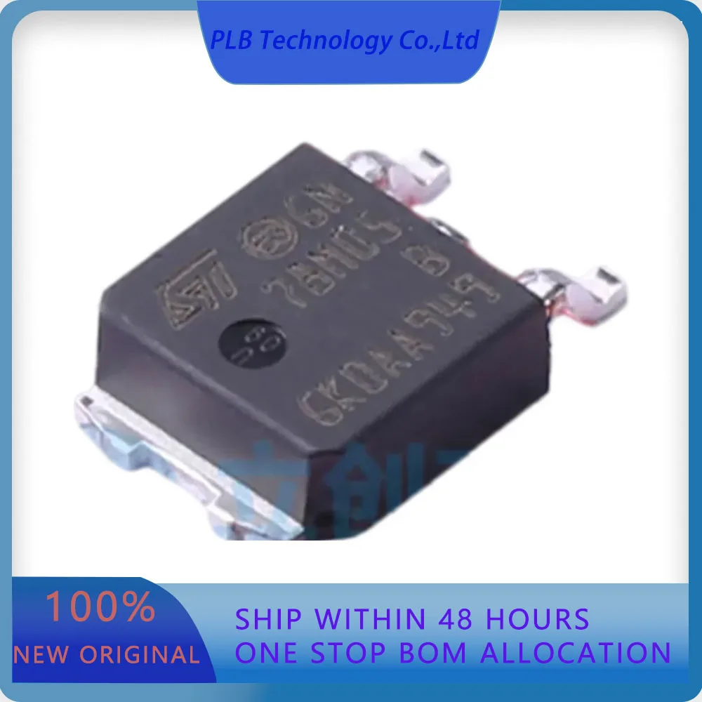 L78M05ABDT-TR L78M05  500mA Fixed 5V Positive 35V TO-252-2(DPAK) Voltage Regulators  Original Stock