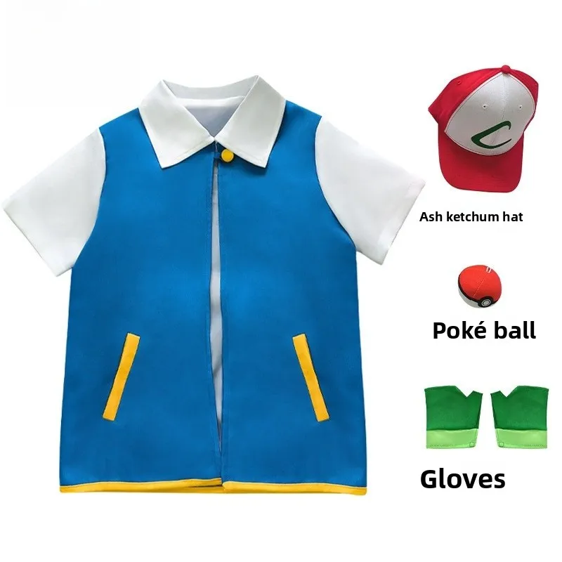 

Аниме Pet Косплей Костюм Детская умная одежда Monster Jaet Хэллоуин Одежда для выступлений Традиционный китайский S...