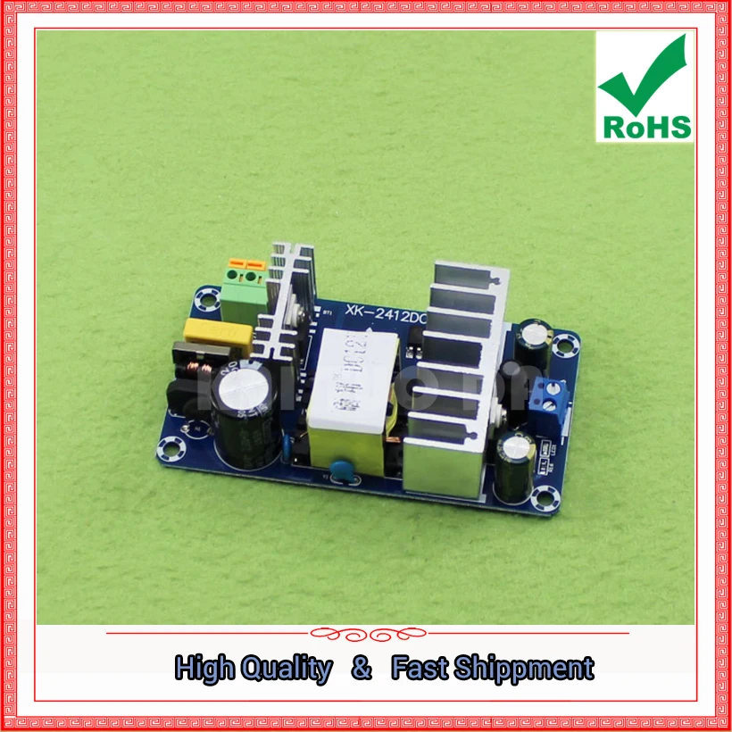 12V high-power Switching Power Supply Board AC-DC Power Supply Module 12V8A Switching Bare Board Mold C7B1 0.34kg