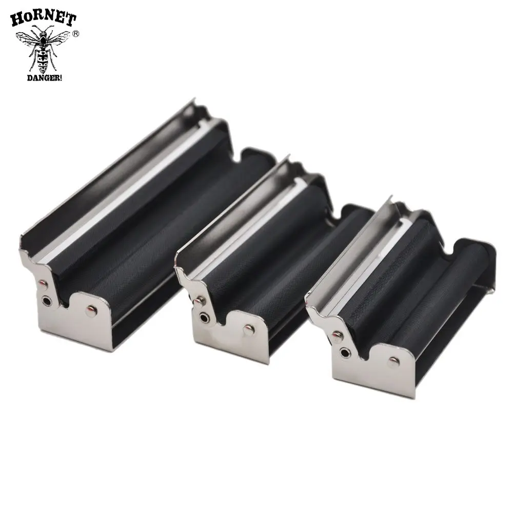 HORNET 70MM/78MM/110MM Portable Metal Cigarette Maker Rolling Machine Rolling Machine Roller Tool Hand Cigarette Accessory