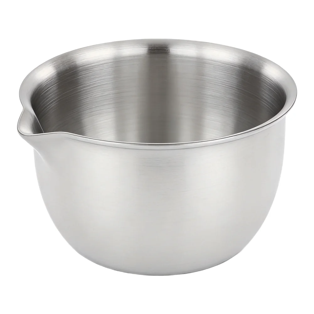 Professional Kitchen Hot Oil Saucepan Dual Spout Pot 17.5*4*4cm Cool Grip Handle Efficient Cooking Precise Control